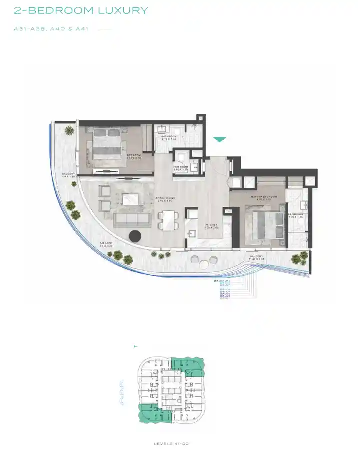 Type A31-A38, A40 & A41