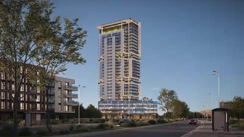 Samana Barari Avenue Building View