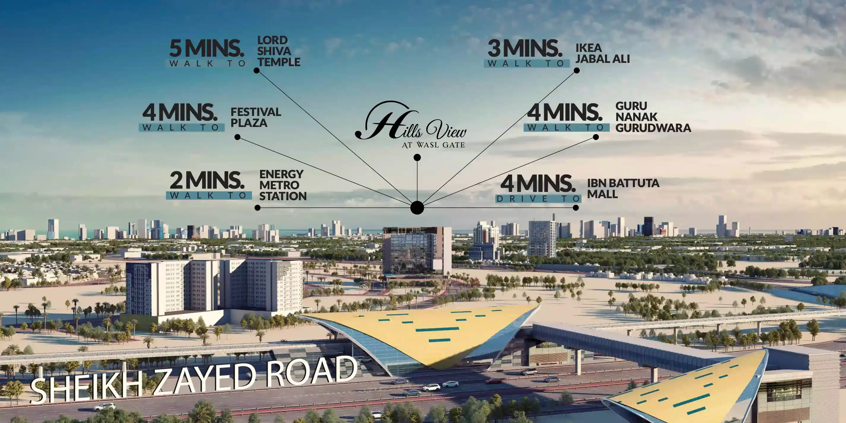 Masterplan of Hills View 