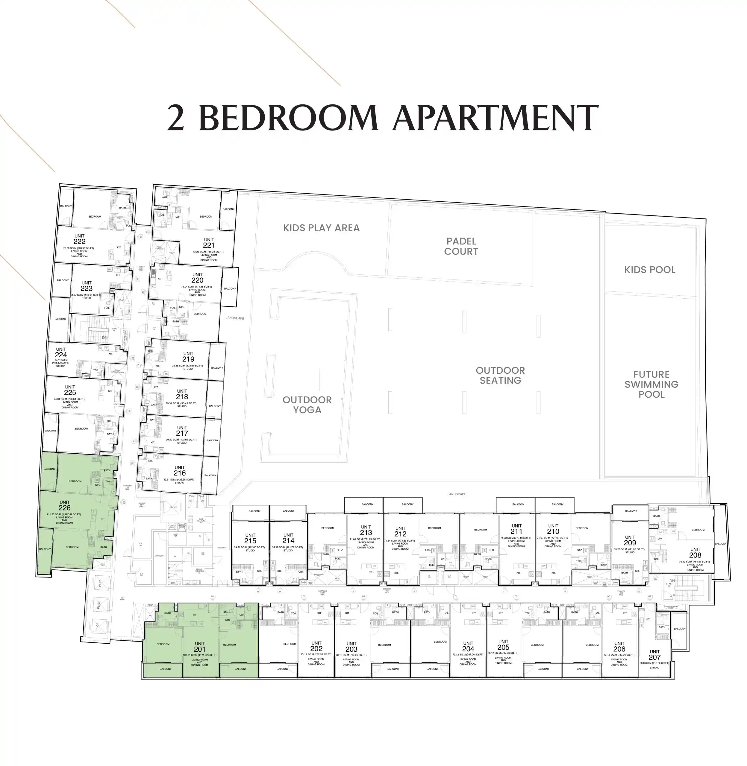 2 Bedroom