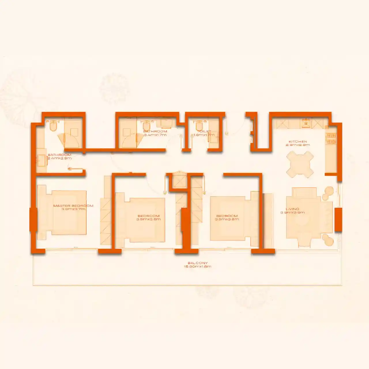 3 Bedroom