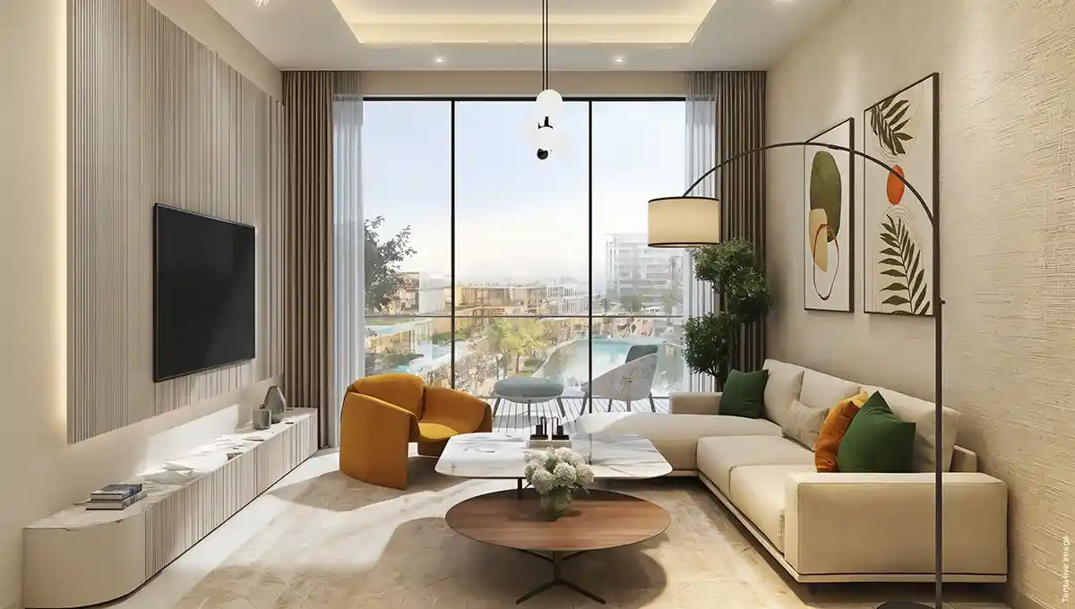 Riverside Views Royal 1 living room