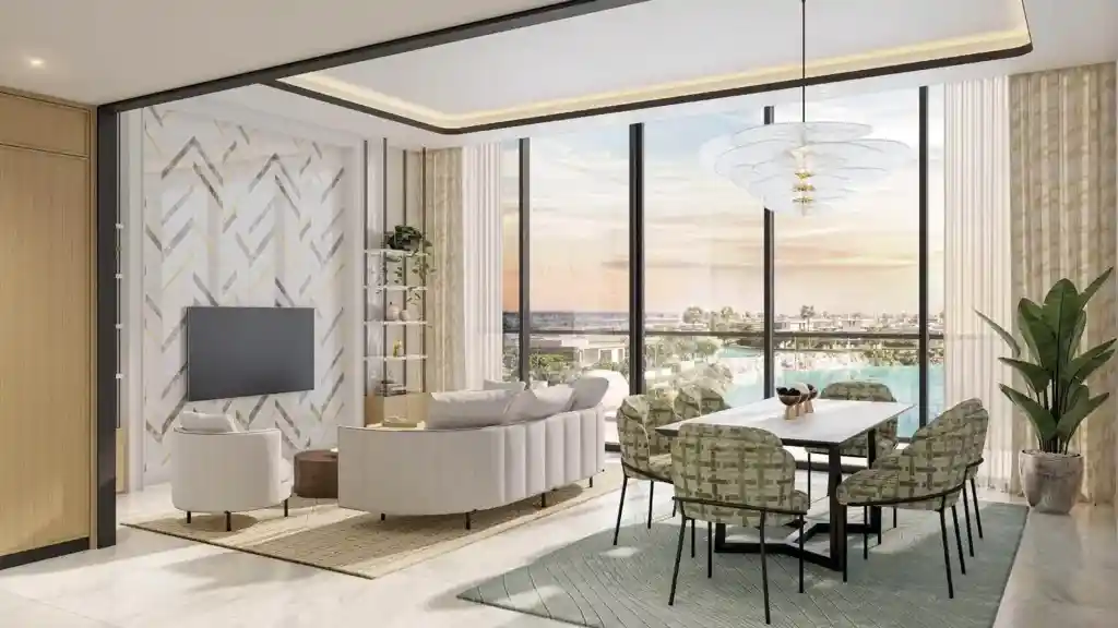 Azizi Venice 16 Living Area