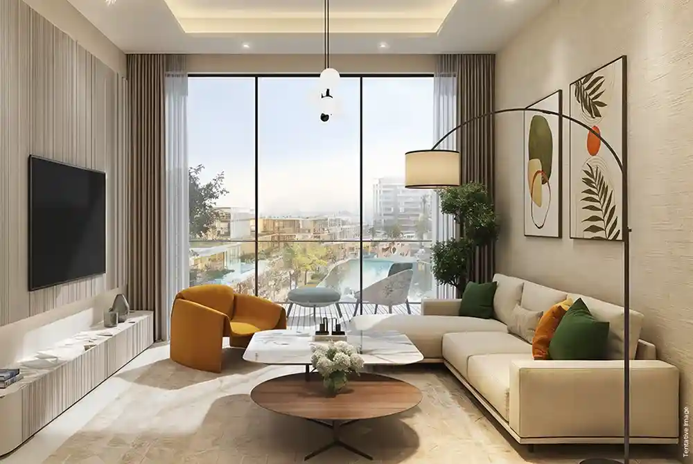Azure 2 Living Room