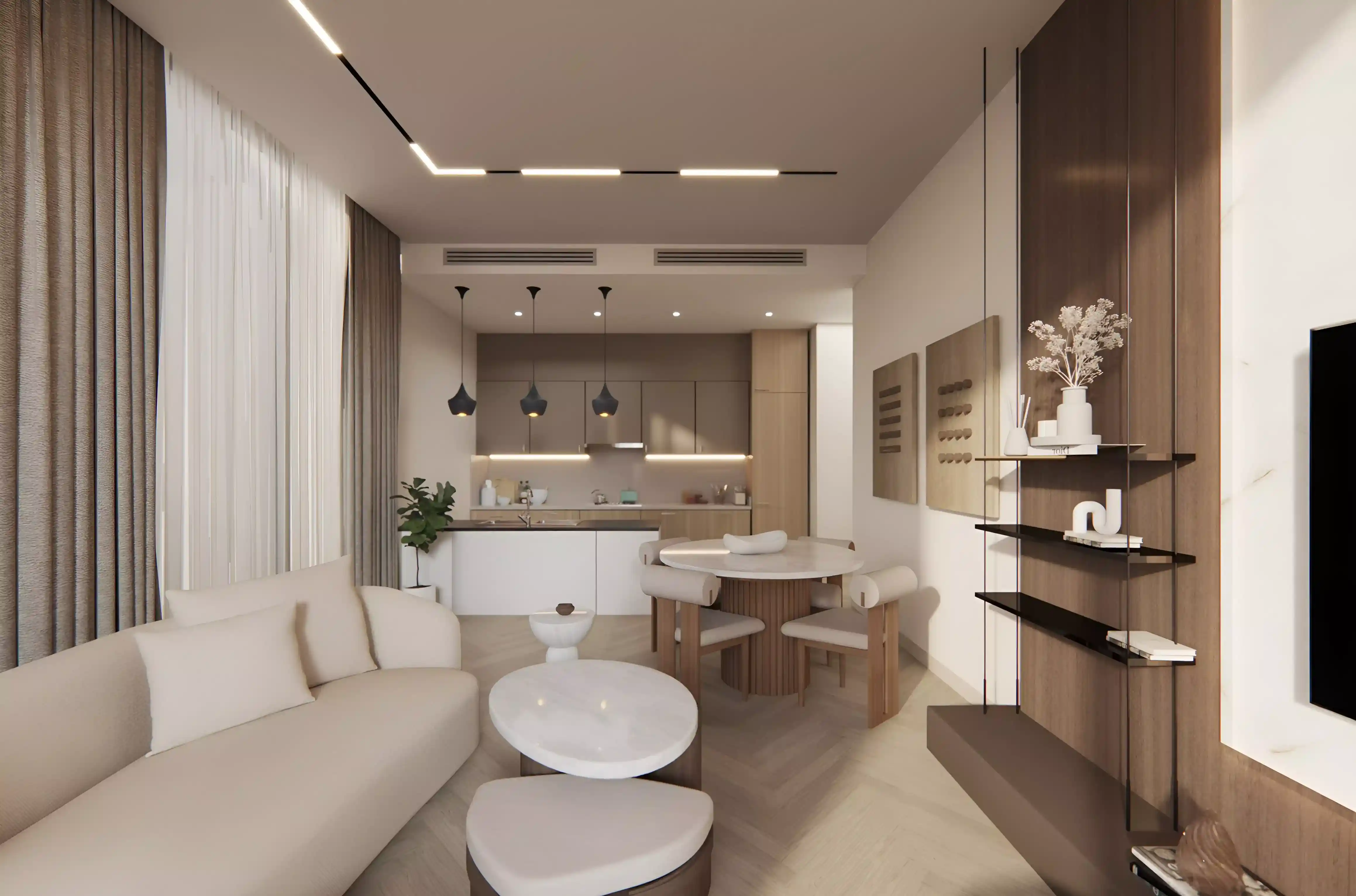 Nexara Tower Living Area