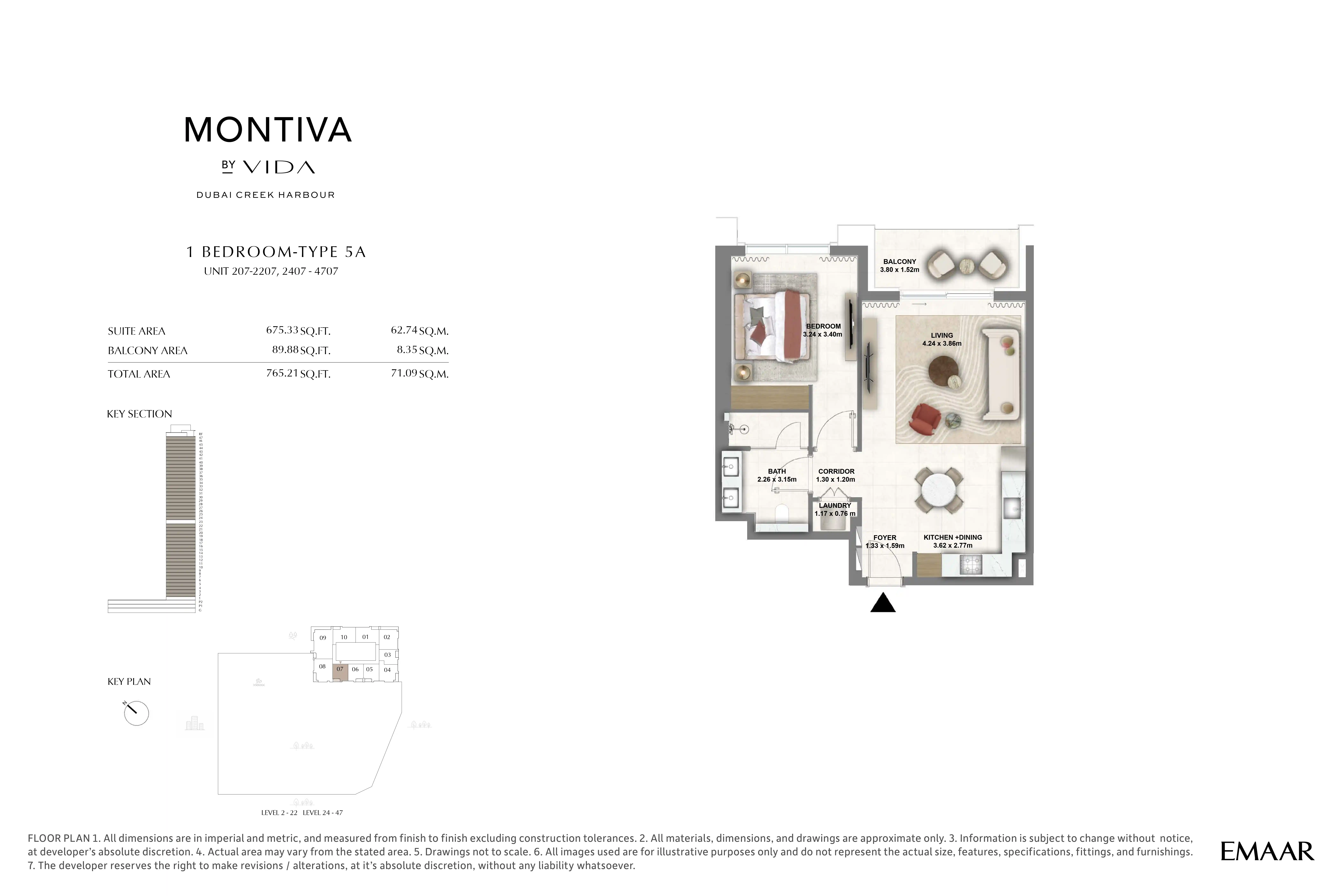 UNIT 207-2207, 2407-4707