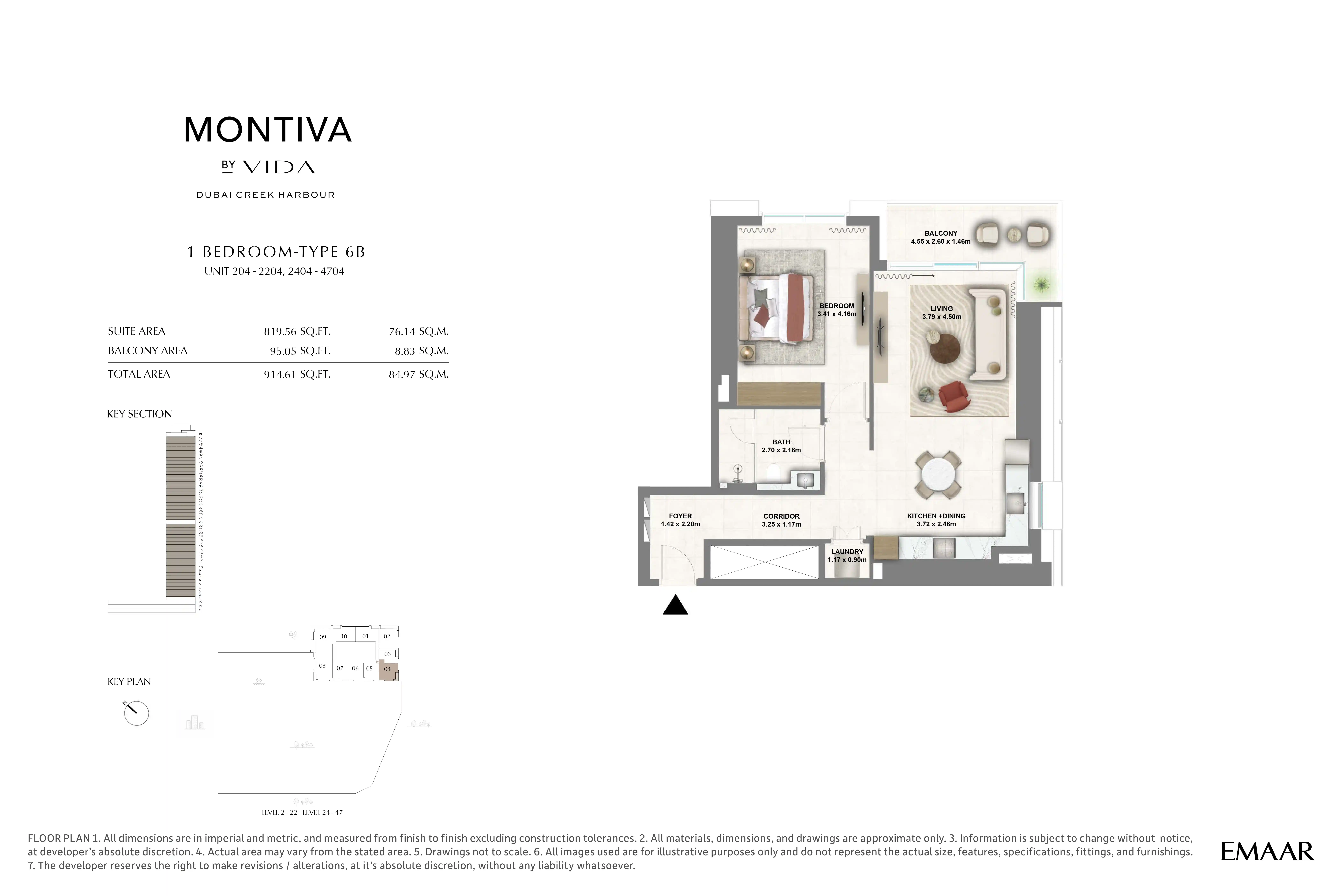 UNIT 204-2204, 2404-4704