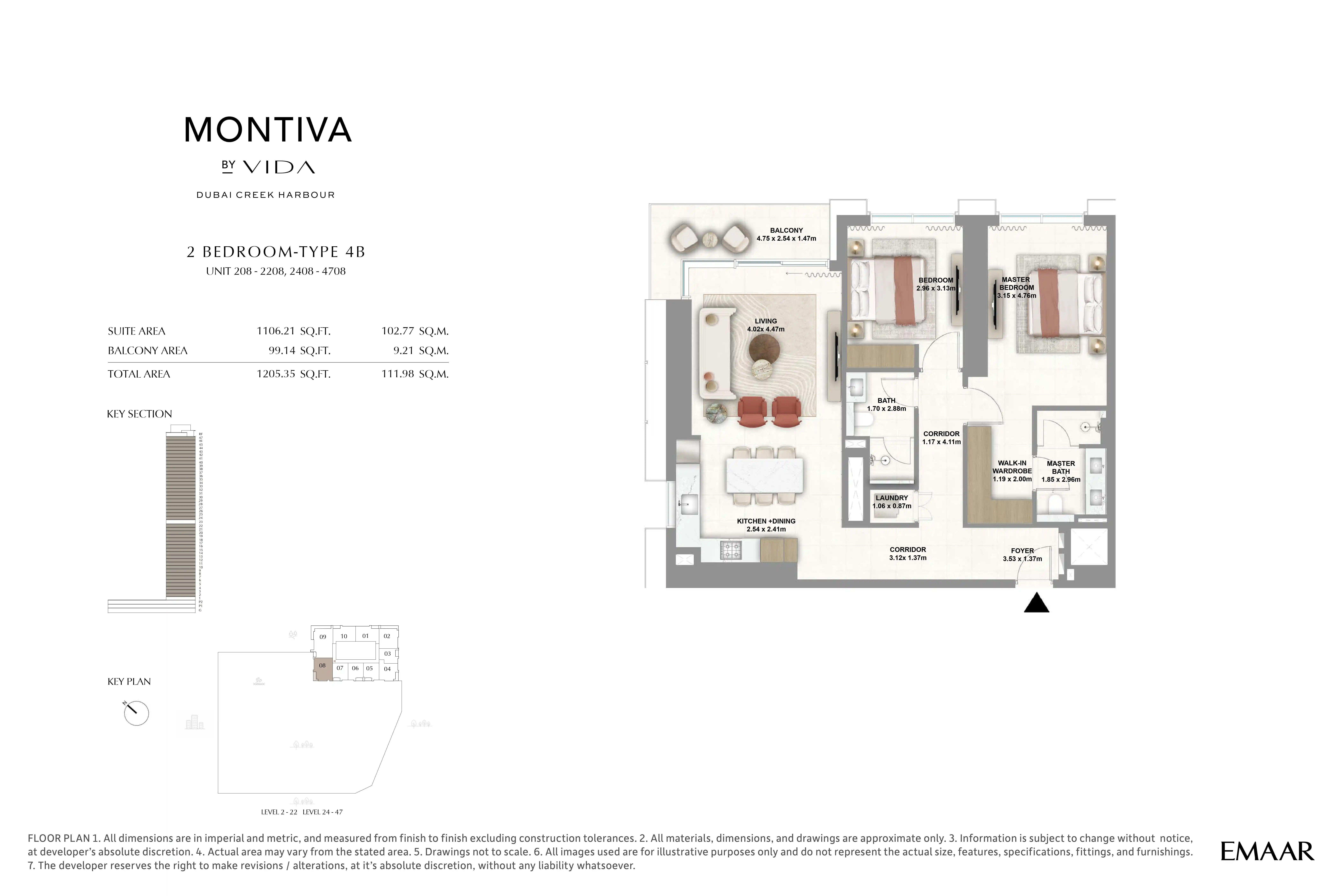 UNIT 208-2208, 2408-4708