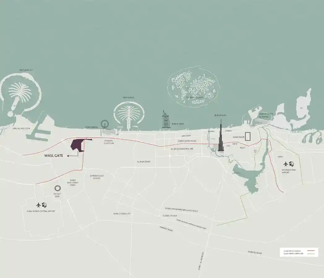 south-garden-location-map