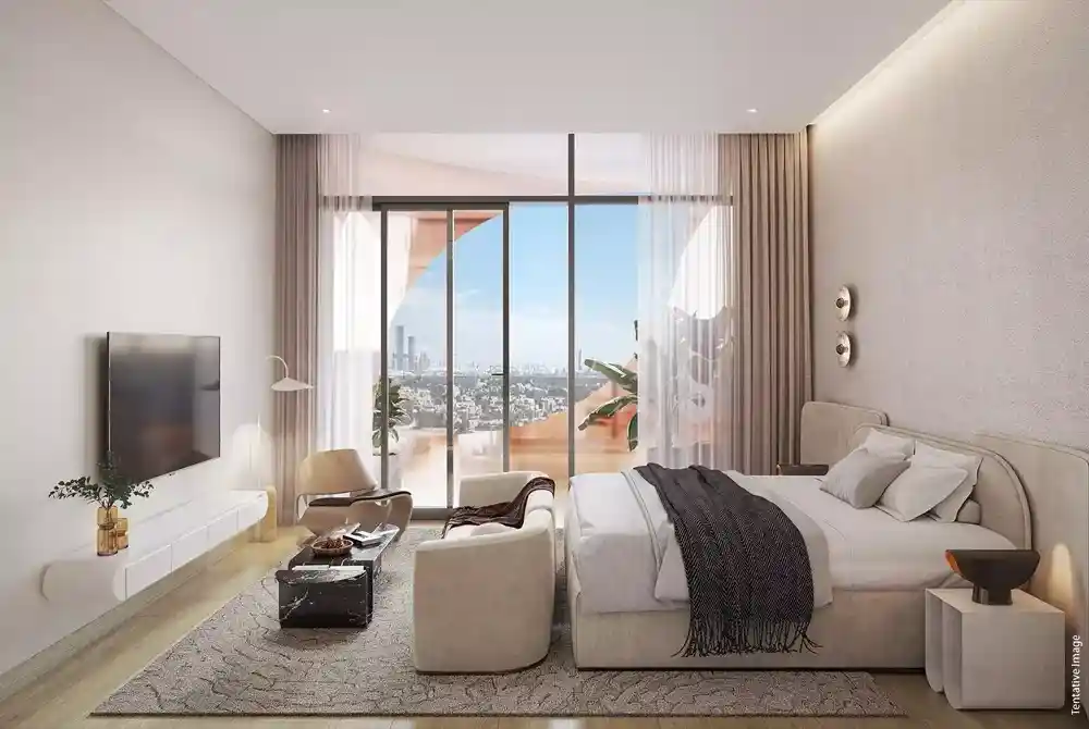 Address Fountain Views Master Bedroom