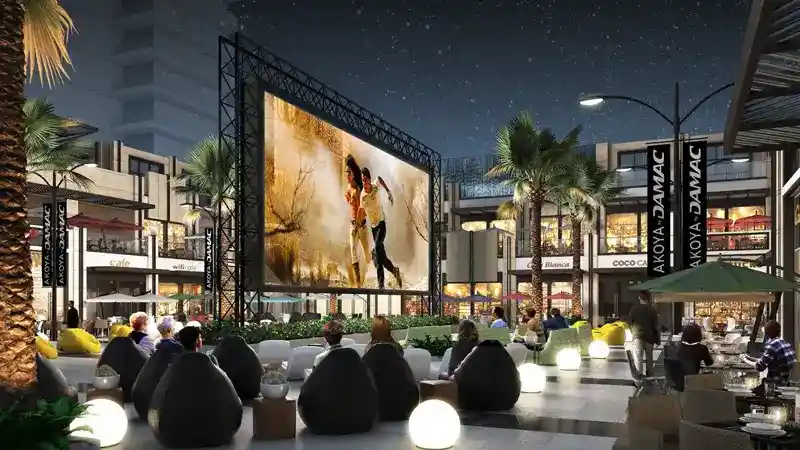 Carson Towers Outdoor Cinema