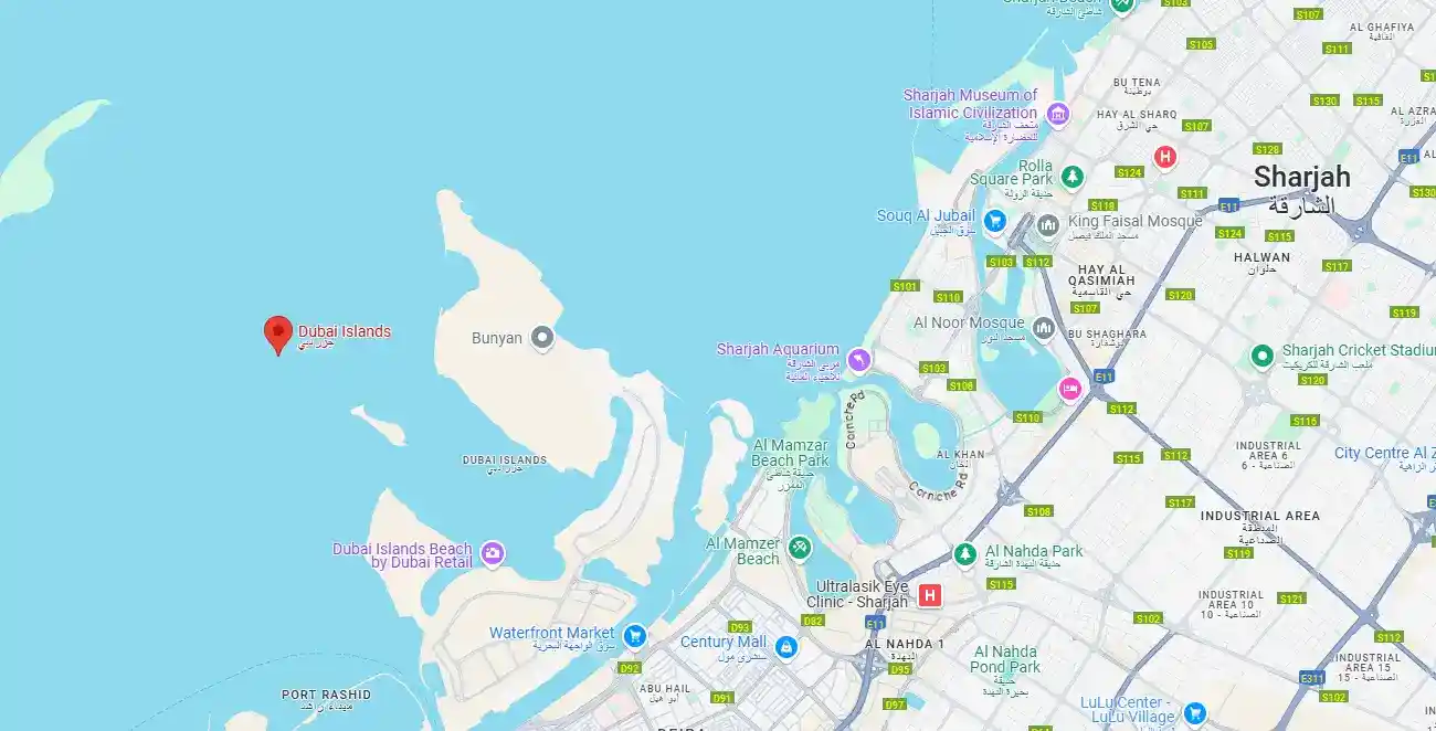arka-enclave-residences-location-map