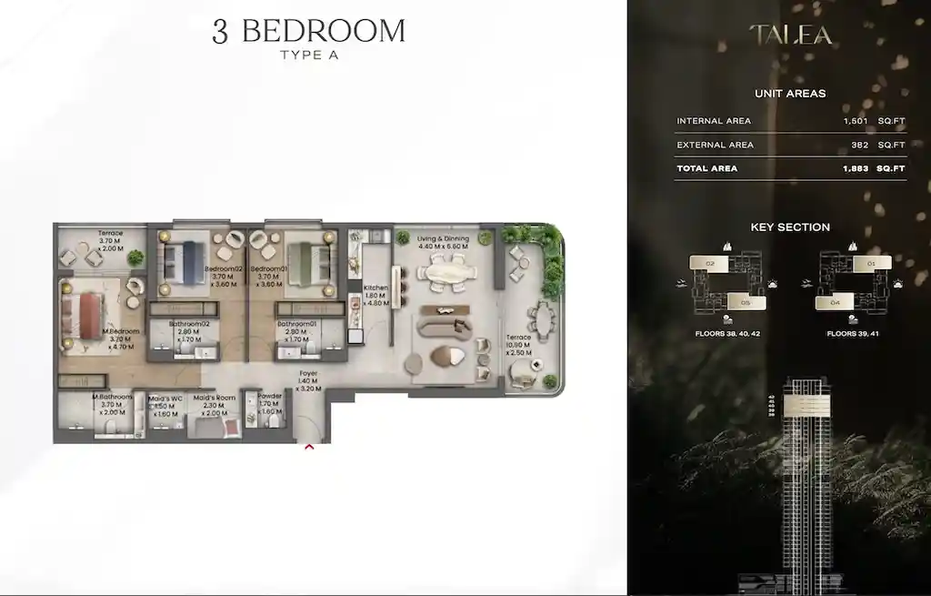 3 Bedroom	