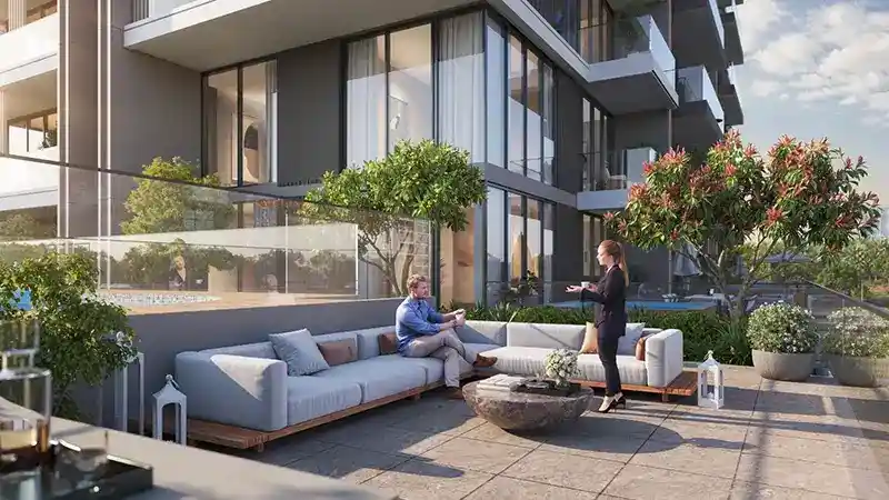 Gate Royale Residences Outdoor Seating Area