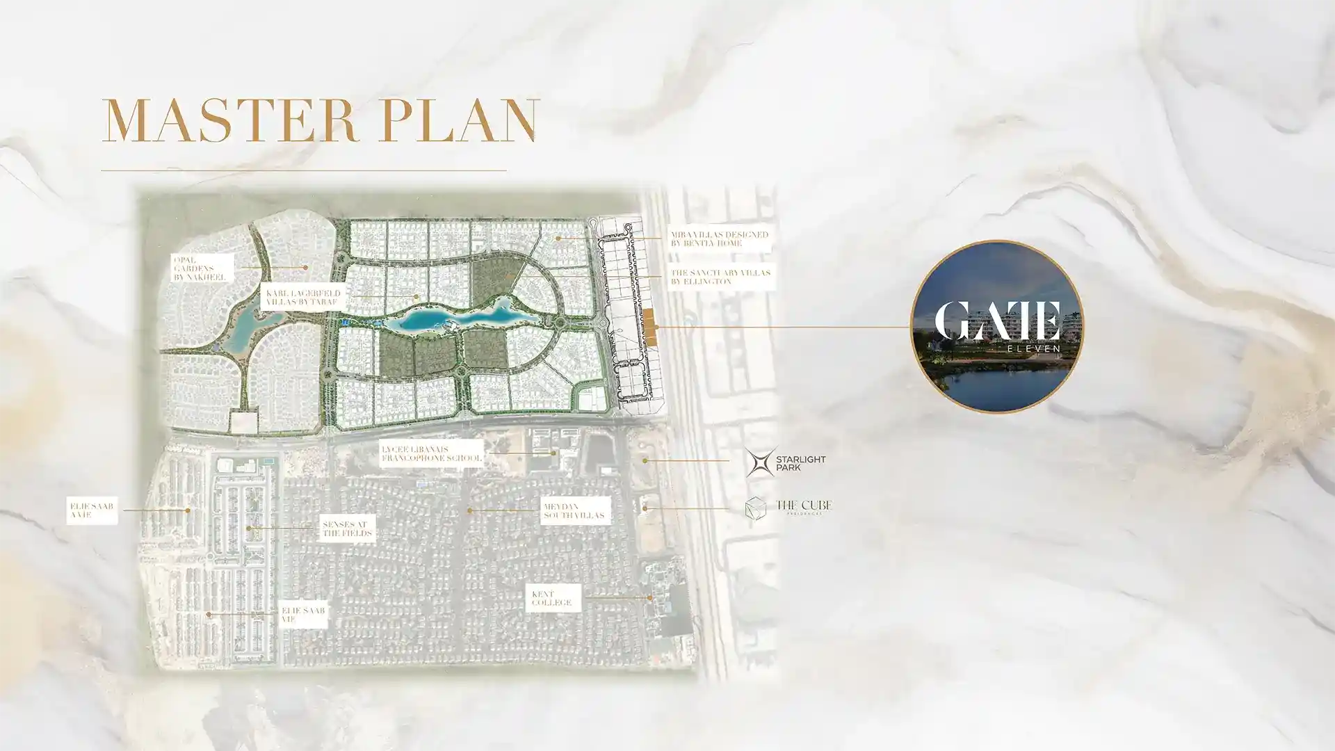 MasterPlan of Gate Eleven Residences