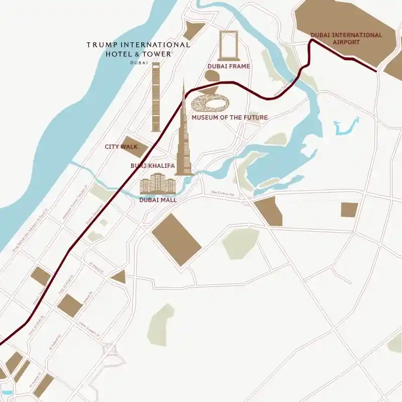 Trump Tower Dubai Masterplan