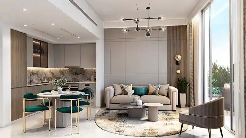 Azizi Milan 53 Living Room