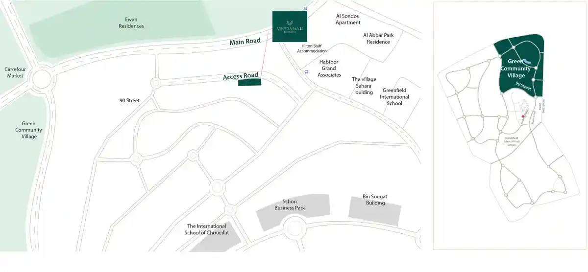 MasterPlan of Verdana Residence 2 