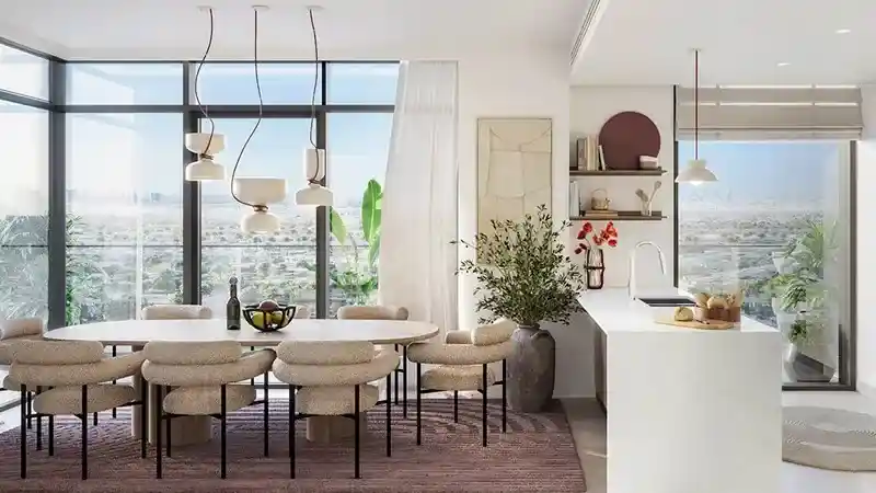 Club Drive Apartment Kitchen & Dining Room