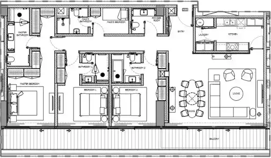 3 Bedroom Apartment