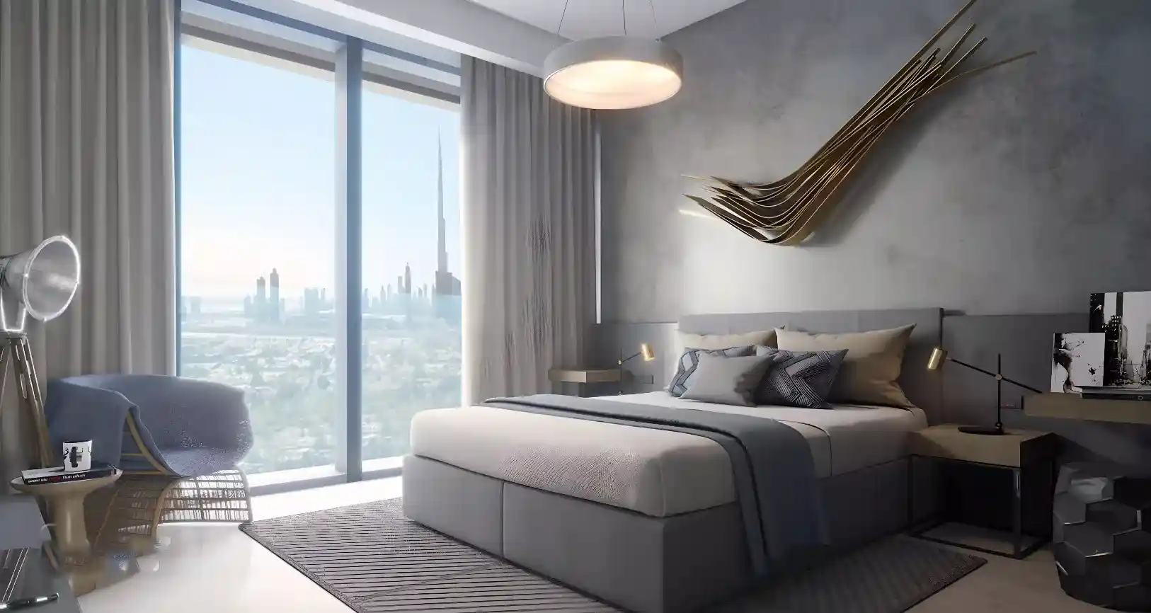 One B Tower Master Bedroom