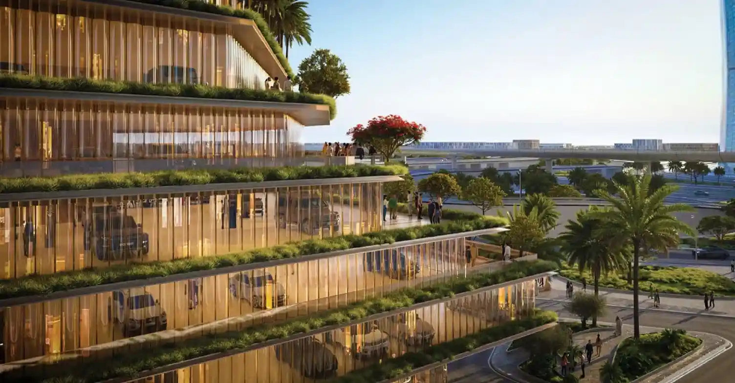 One B Tower Exterior