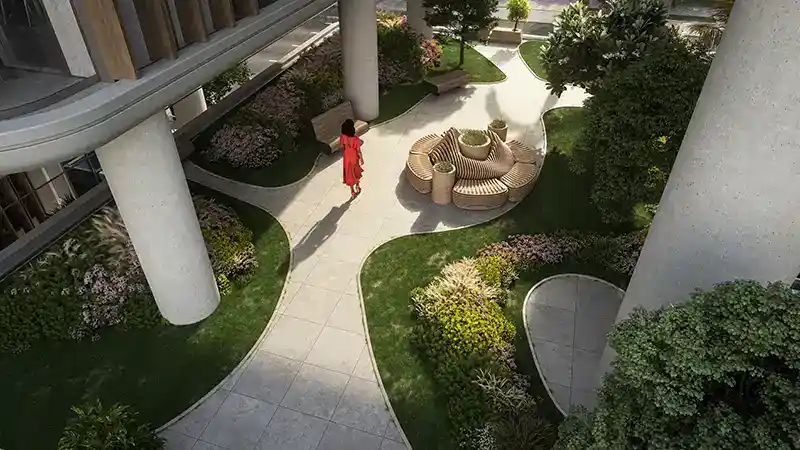 Samana Hills South 2 Sunken Seating