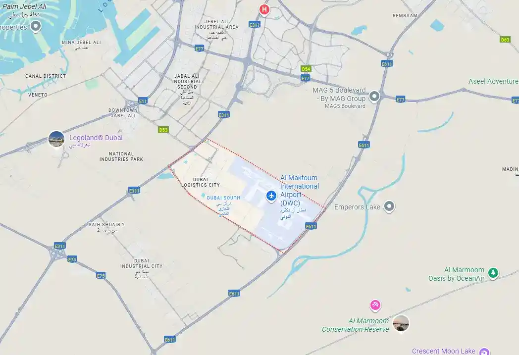 Master Plan of Astra Residence Apartment