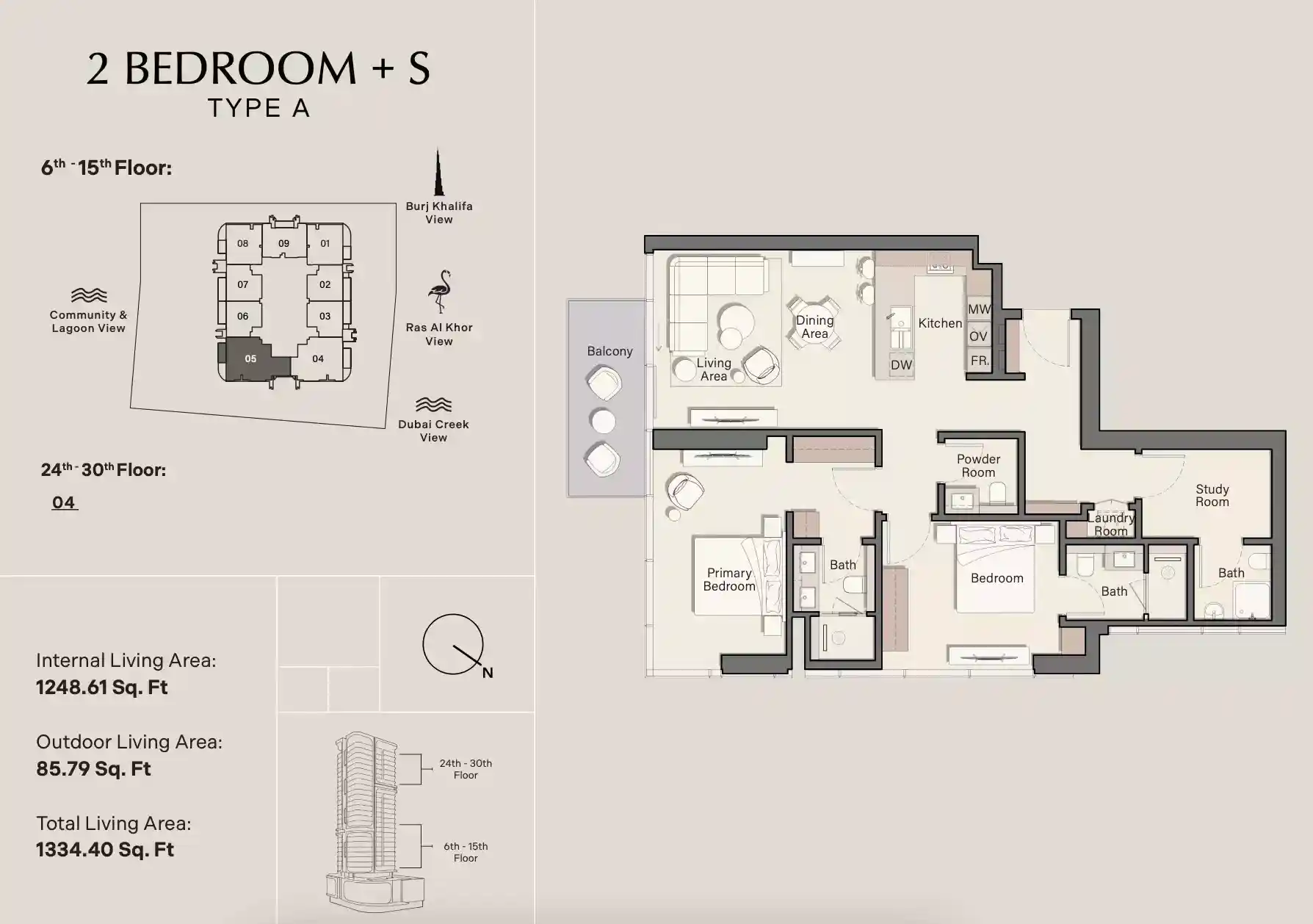 2 Bedroom	