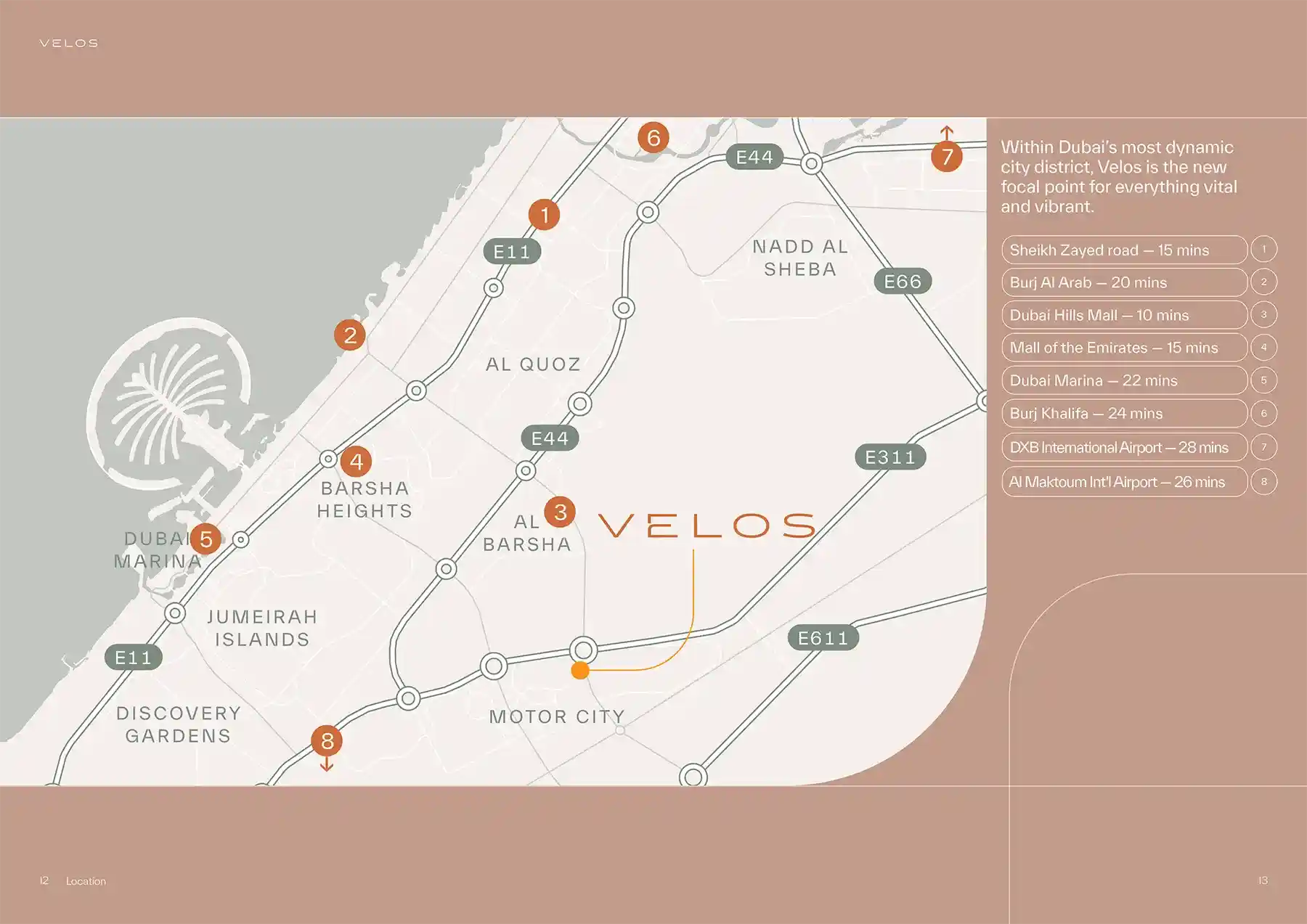 Location of Velos Residenc