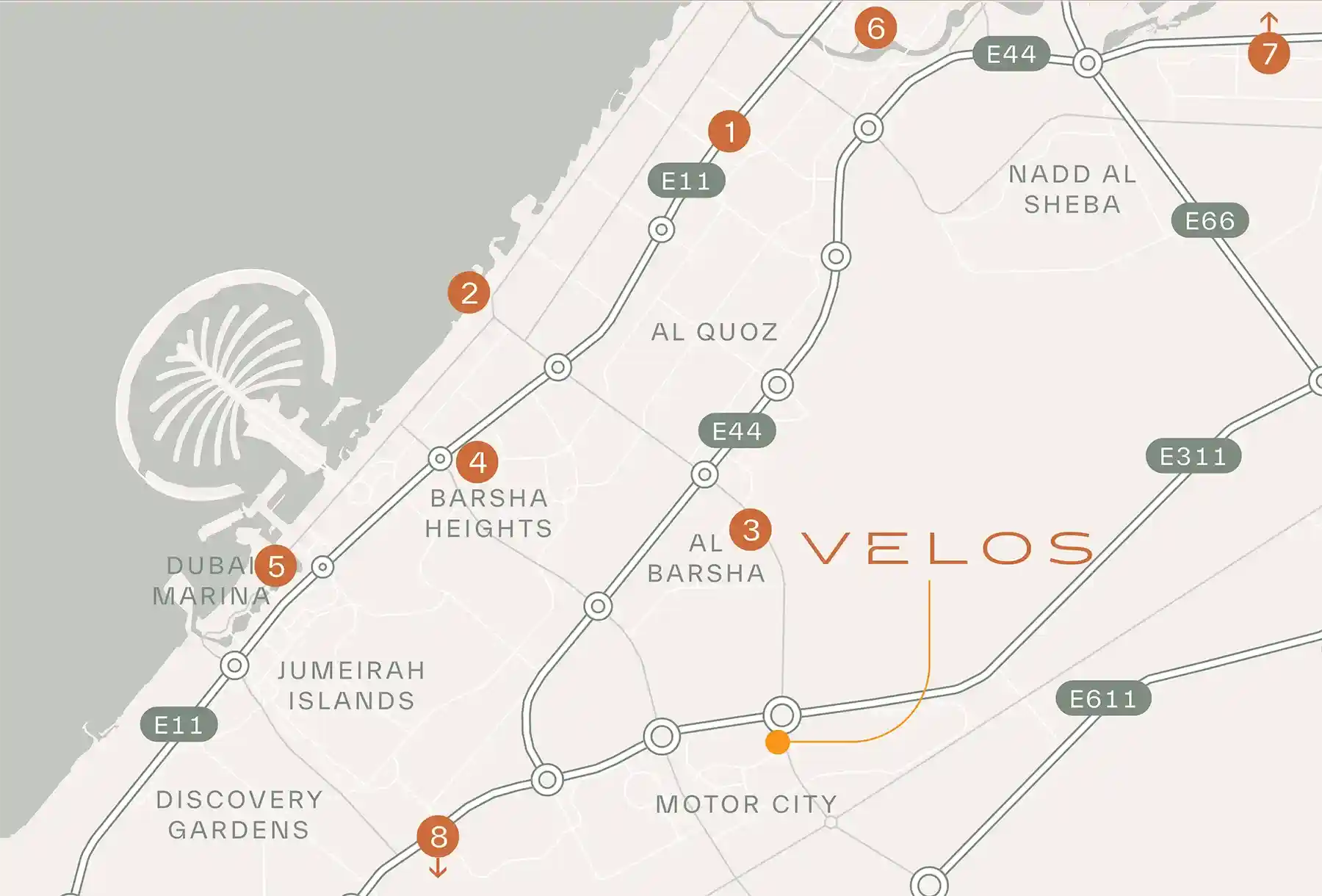 Master Plan of Velos Residence