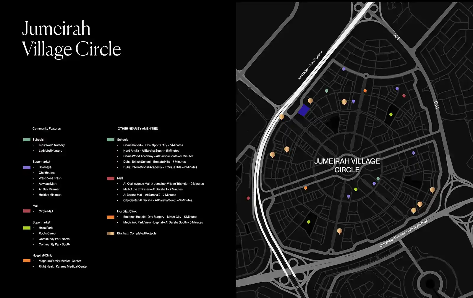 Master Plan of Binghatti Ruby