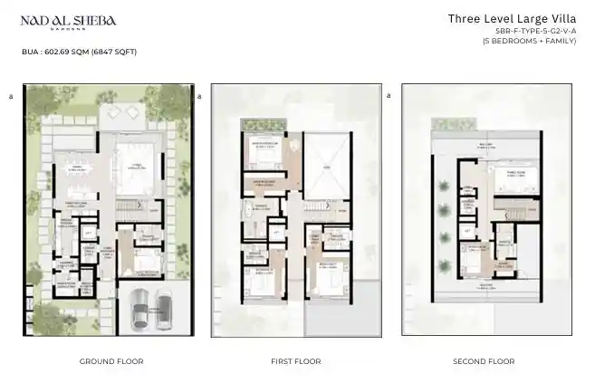 Three Level Large Villa, 5BR-F-Type-5-G2-V-A