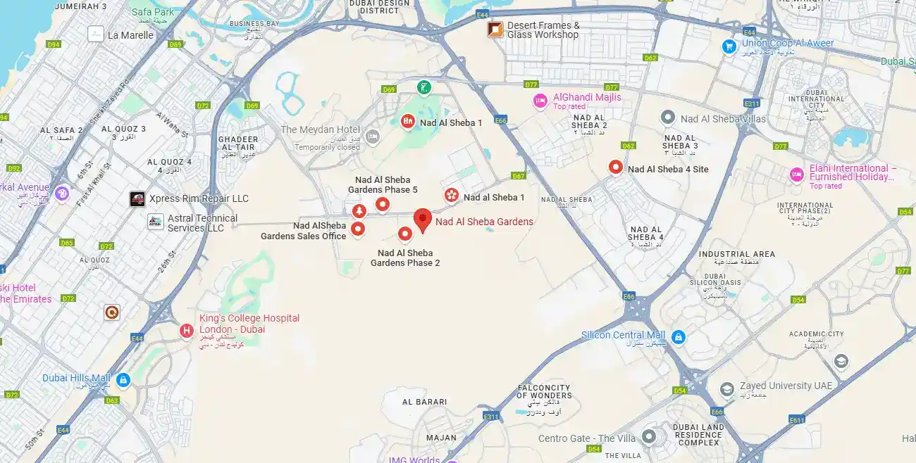 Master Plan of La Vue Parc Apartment