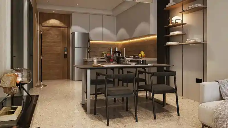 Coventry Gardens 2 Kitchen Area