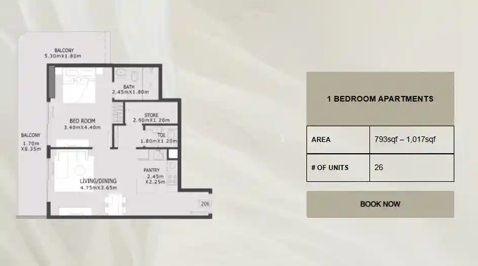 1 Bedroom