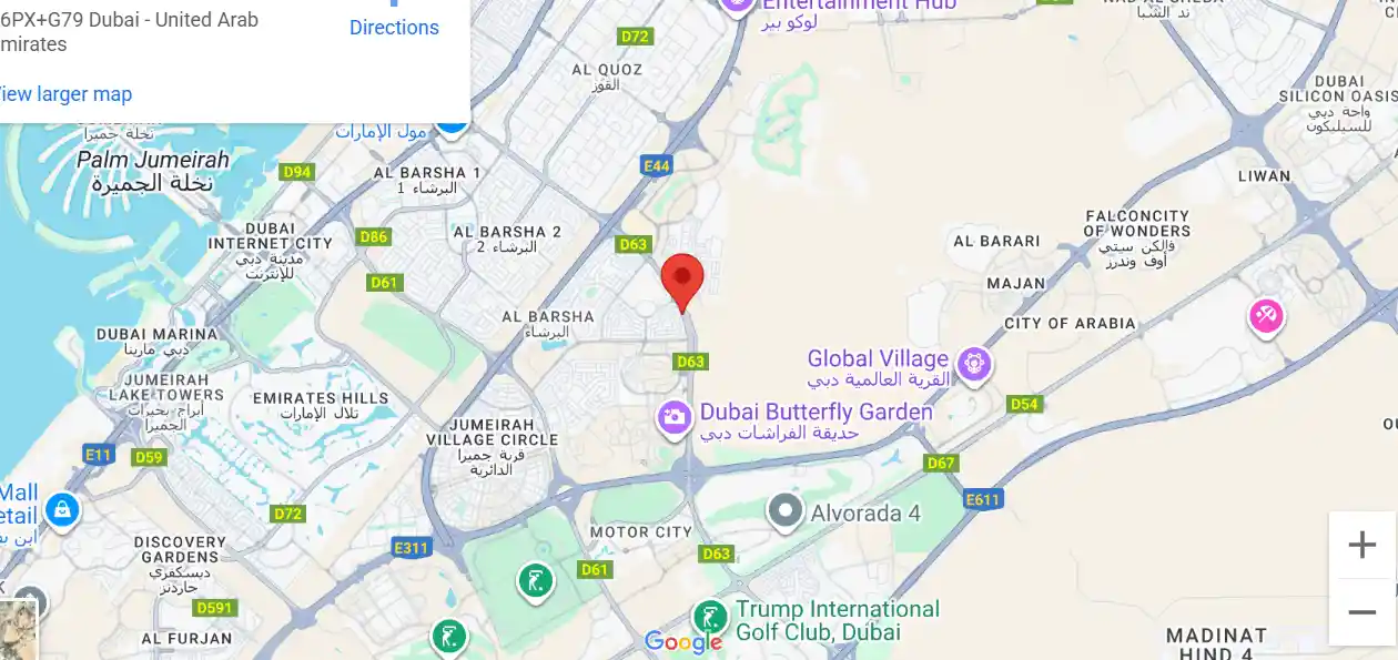 orchid-residence-location-map