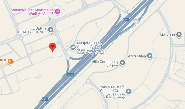 Location details for Binghatti Vintage