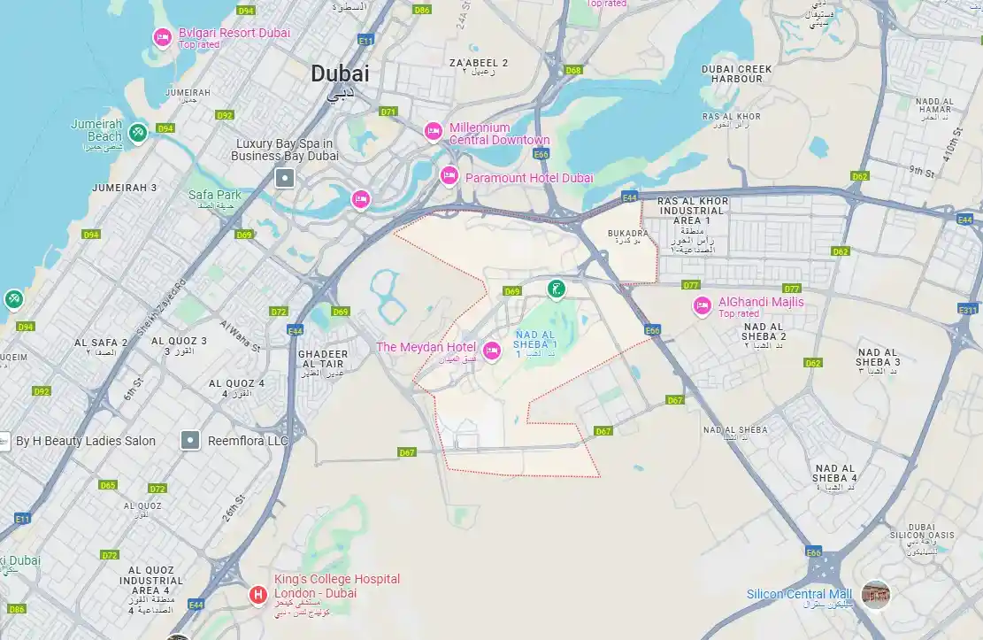 Location details for Arthouse Residences