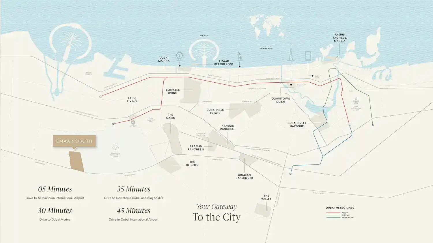 Location of Golf Hills 2