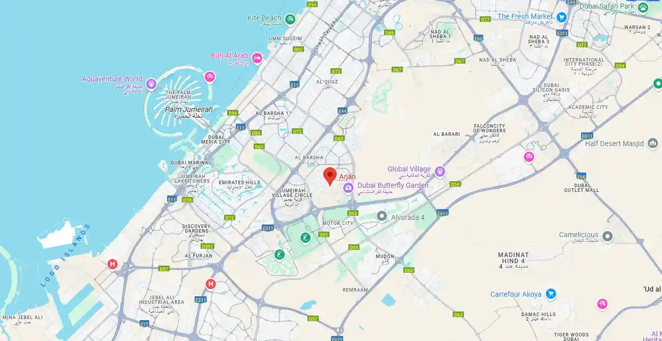 Master Plan of Samana Imperial Gardens