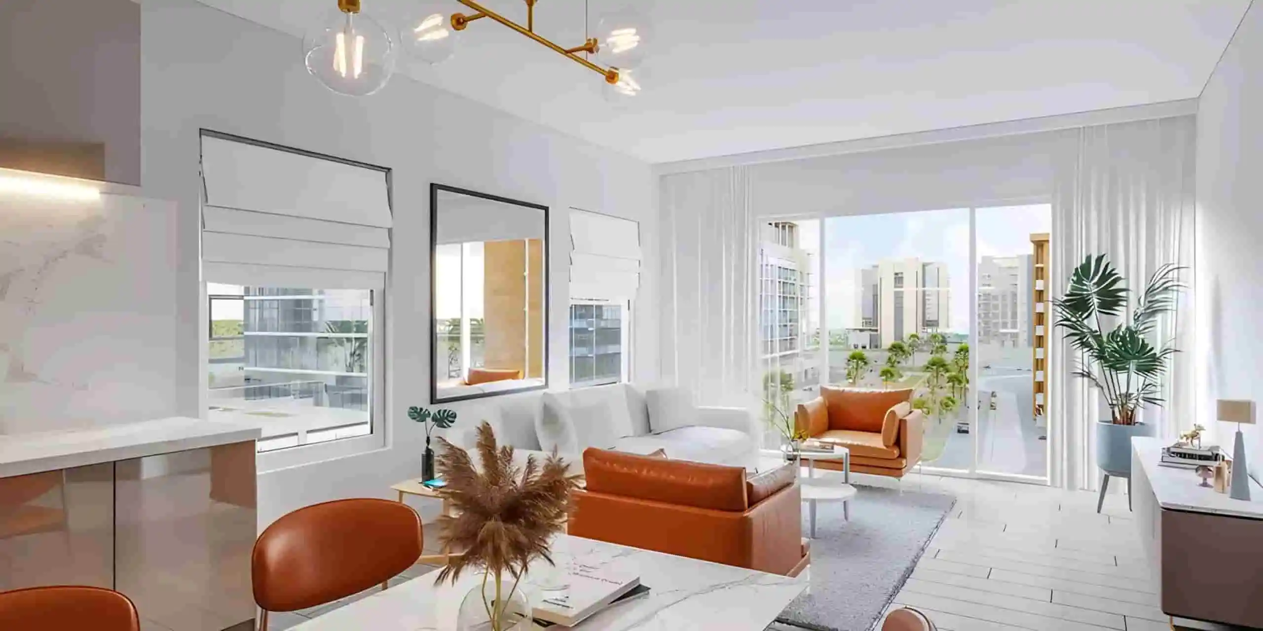 Azizi Riviera 55 Living Room