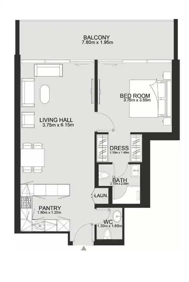 1 Bedroom	