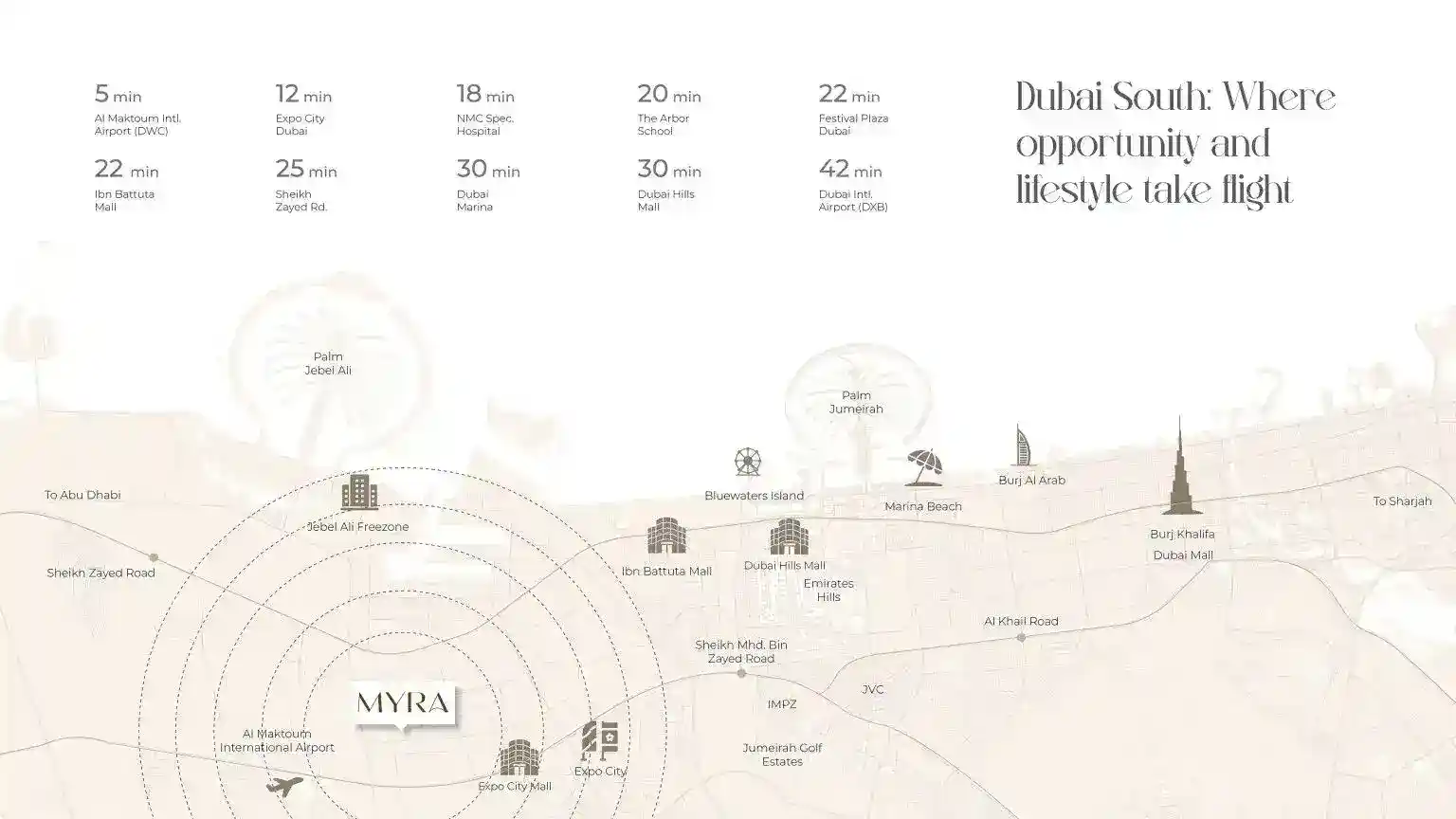 Master Plan of Myra Residences 