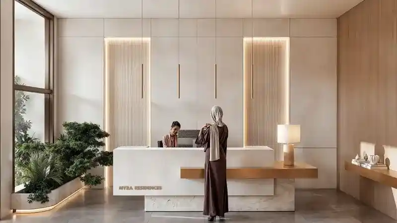 Myra Residences Reception Deck