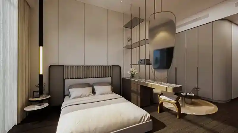 Marquis One Master Bedroom