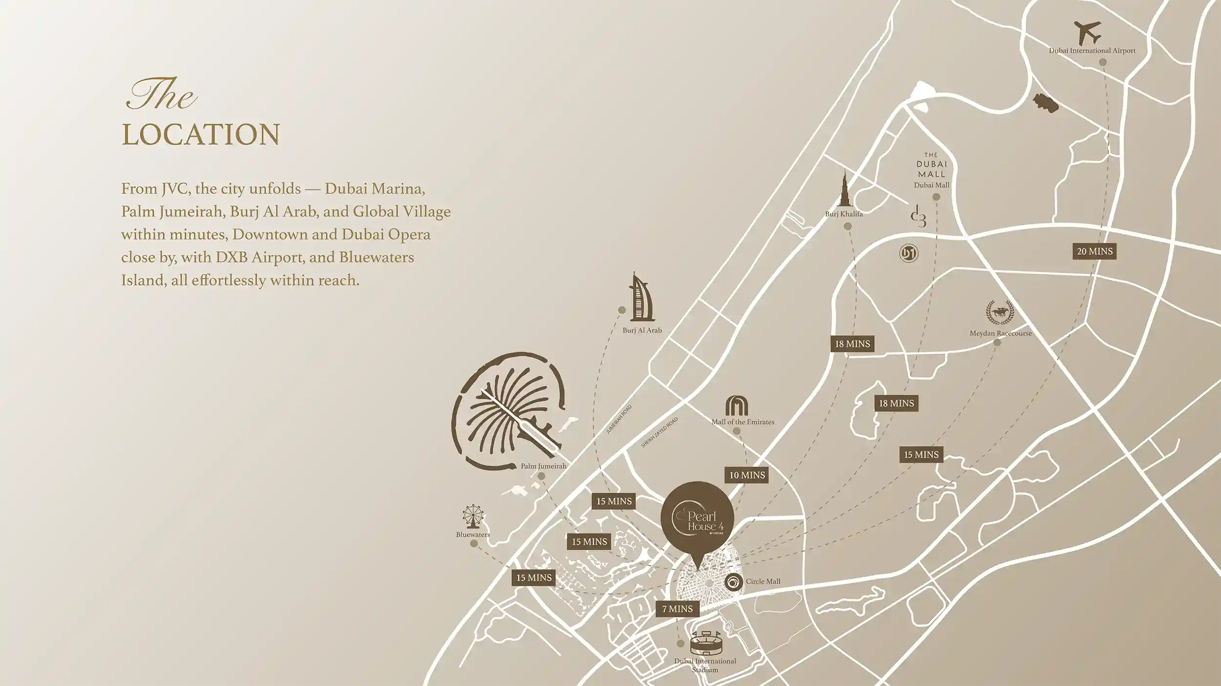 Location of Pearl House 4