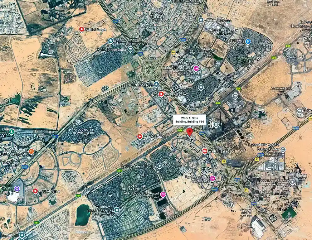 Master Plan of Wadi Hills 