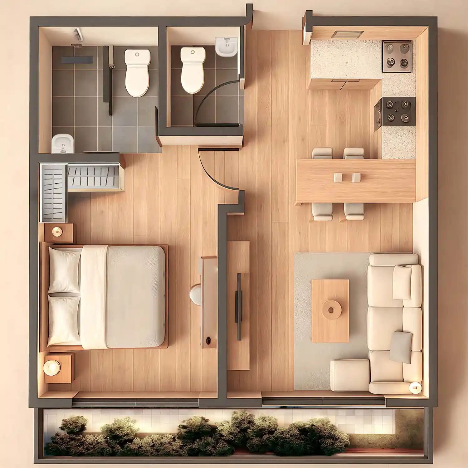 1 Bedroom