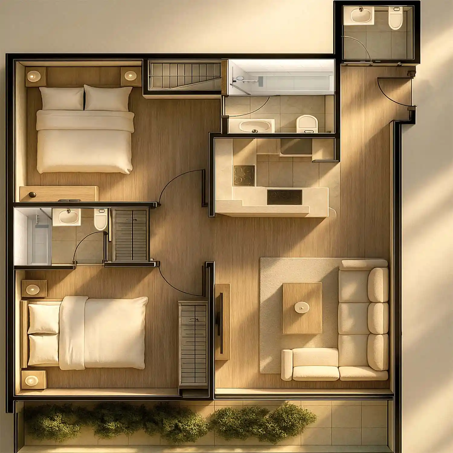 2 Bedroom